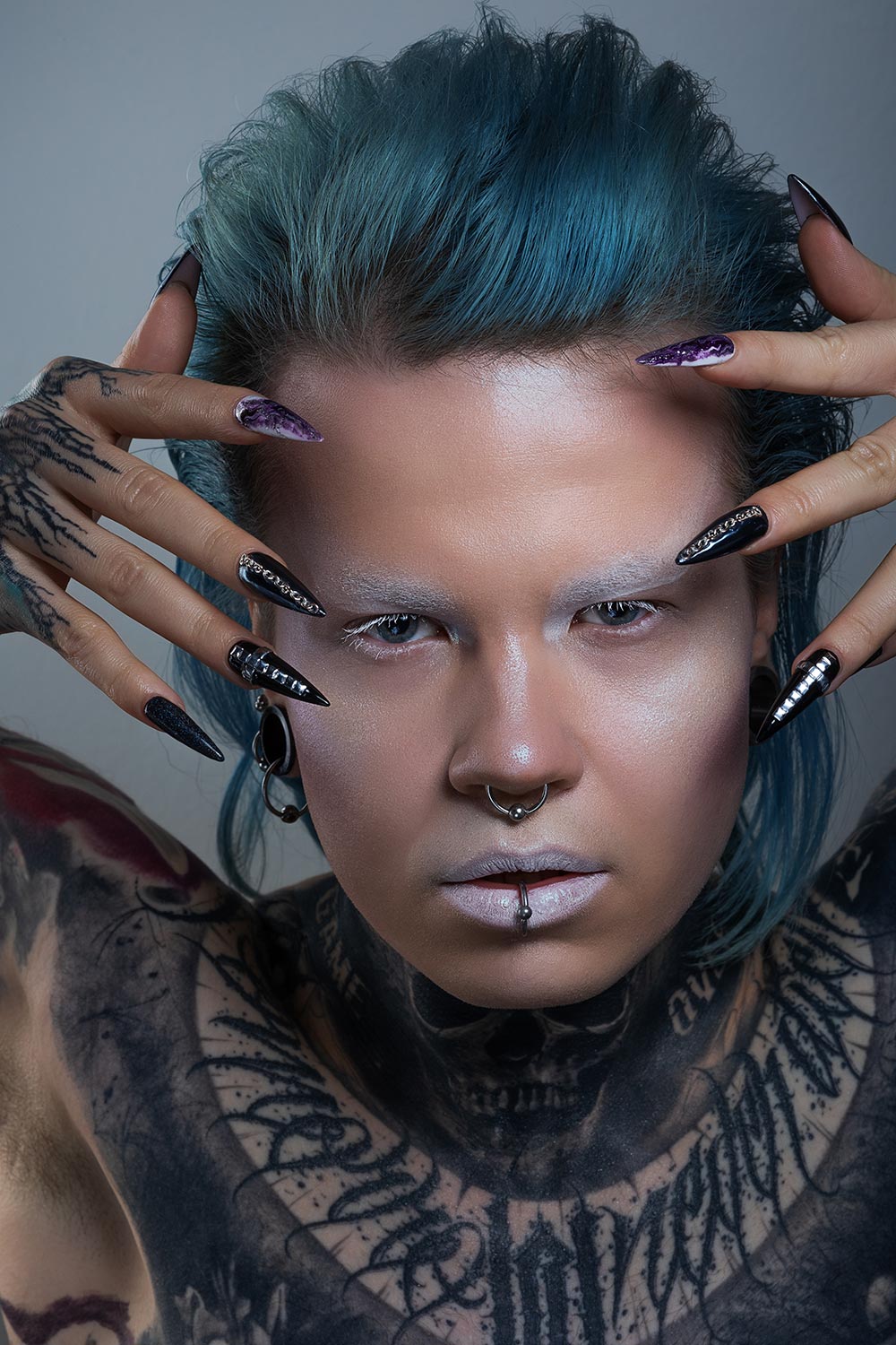 Alternative Model Studio Portrait by Antti Valos