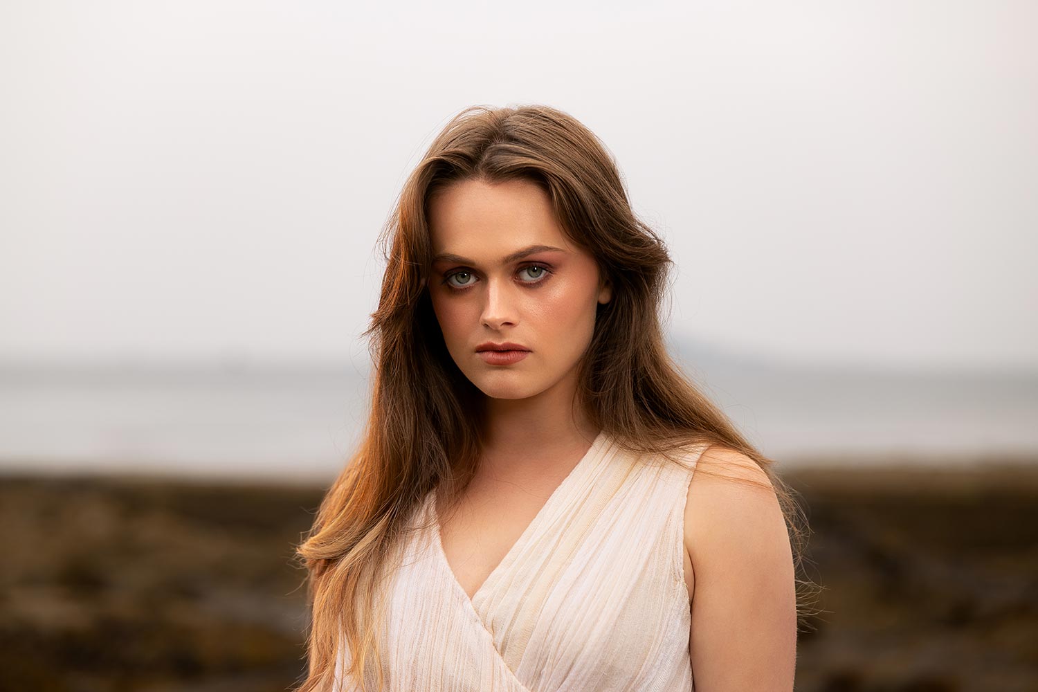Dublin Beach Location Fashion Photography by Antti Valos