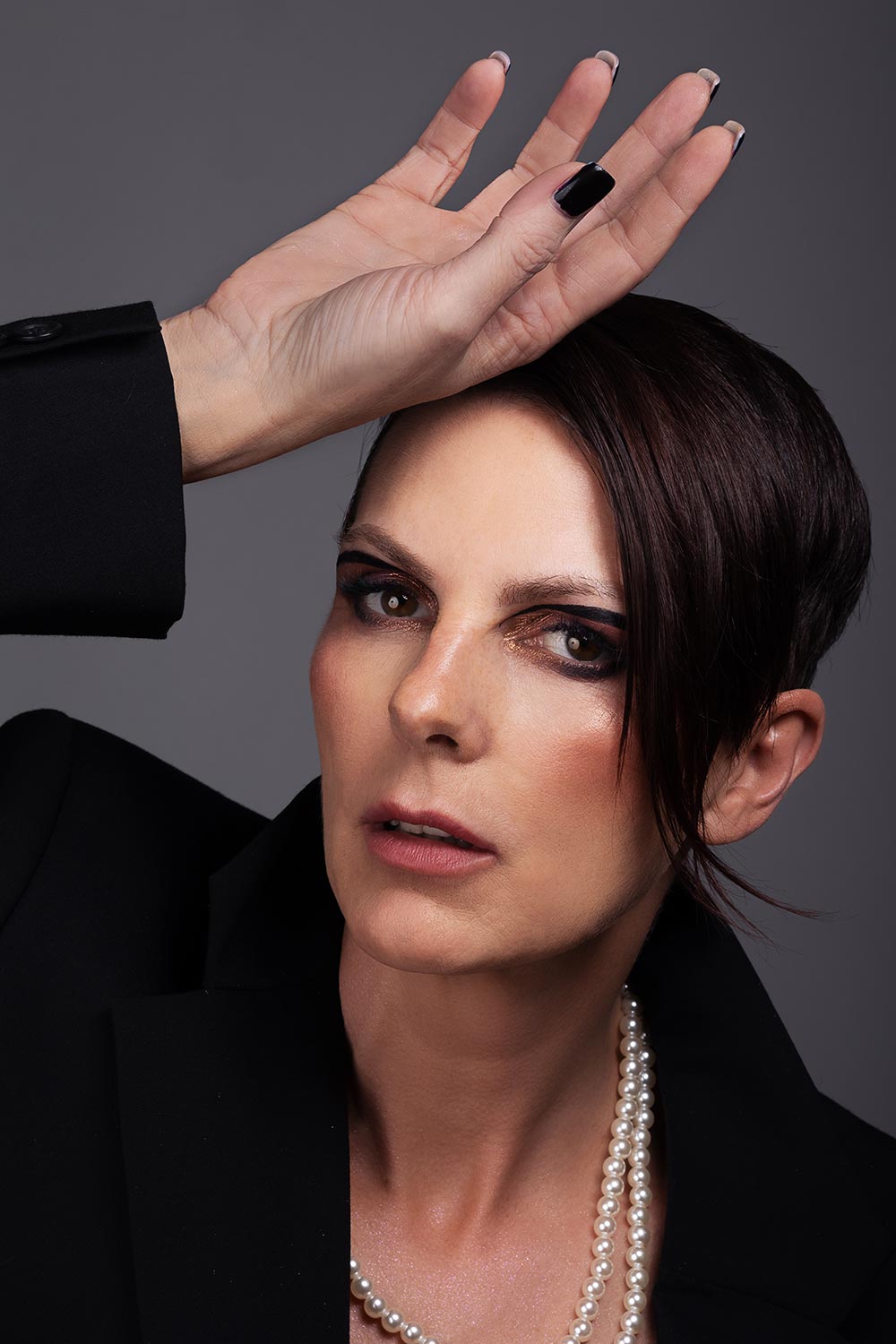 Fashion Studio Portrait by Antti Valos