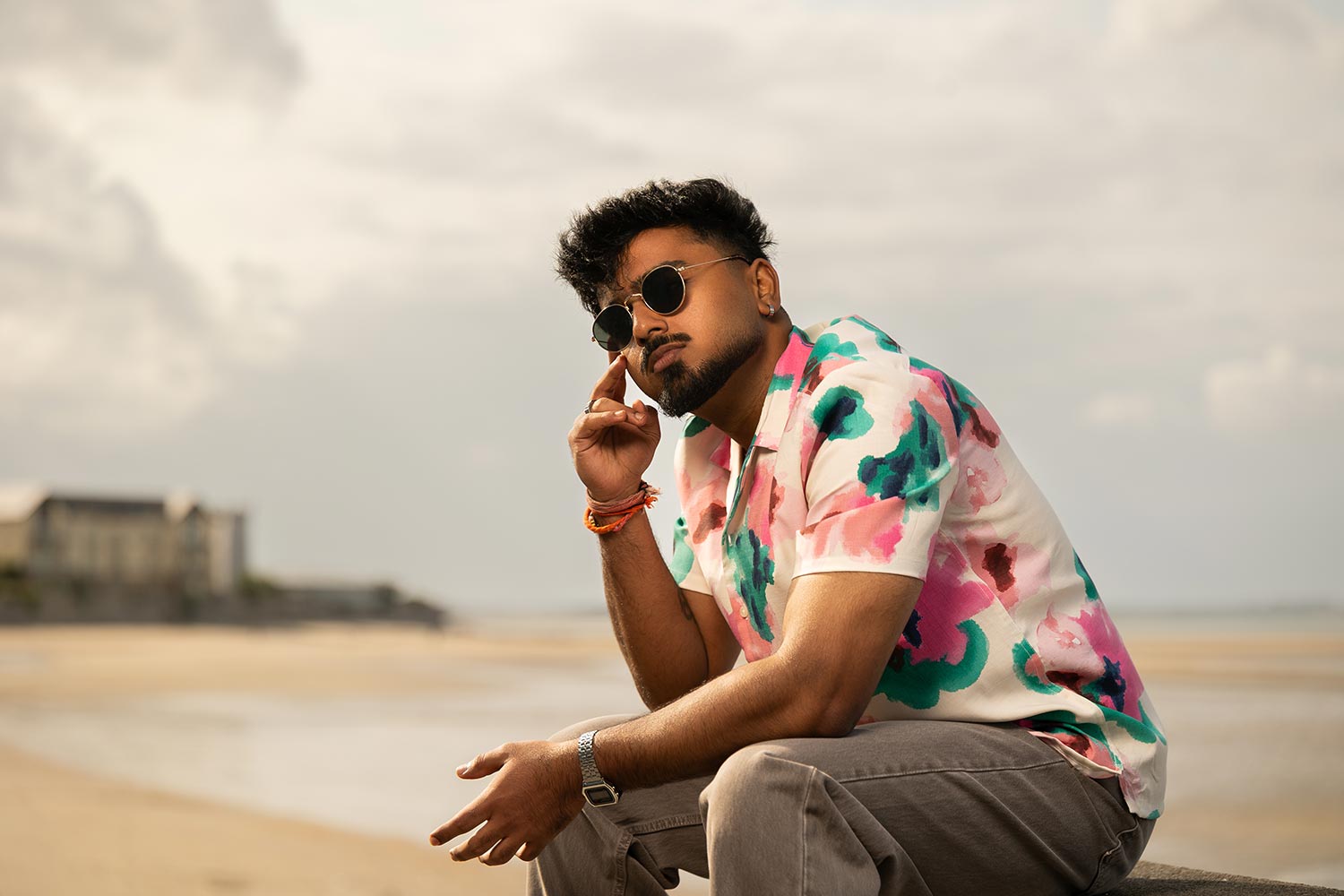 Howth Claremont Beach Dublin Portrait by Antti Valos