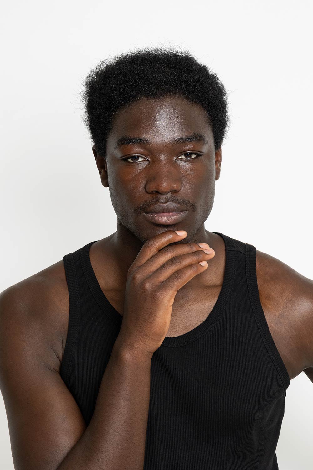Model Digitals Close-Up in Studio by Antti Valos