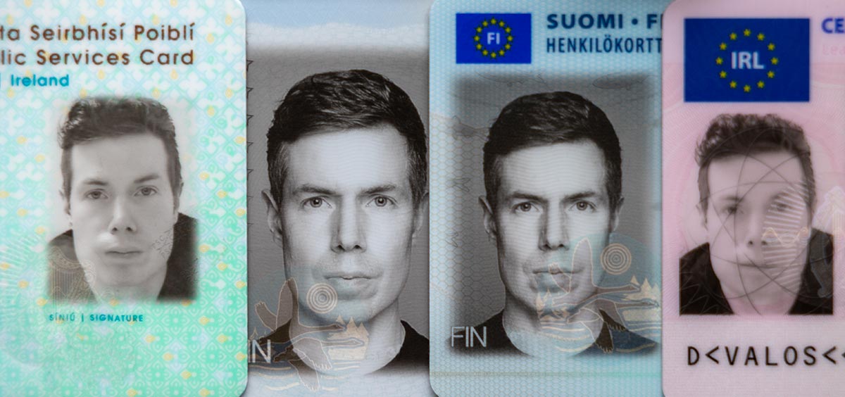 Examples of good an bad ID photos