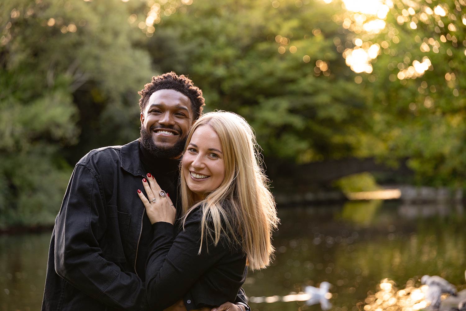 Engagement portrait