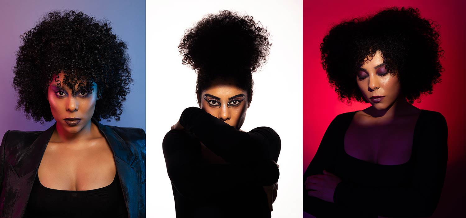 Creative Editorial Makeup Photoshoot in Studio