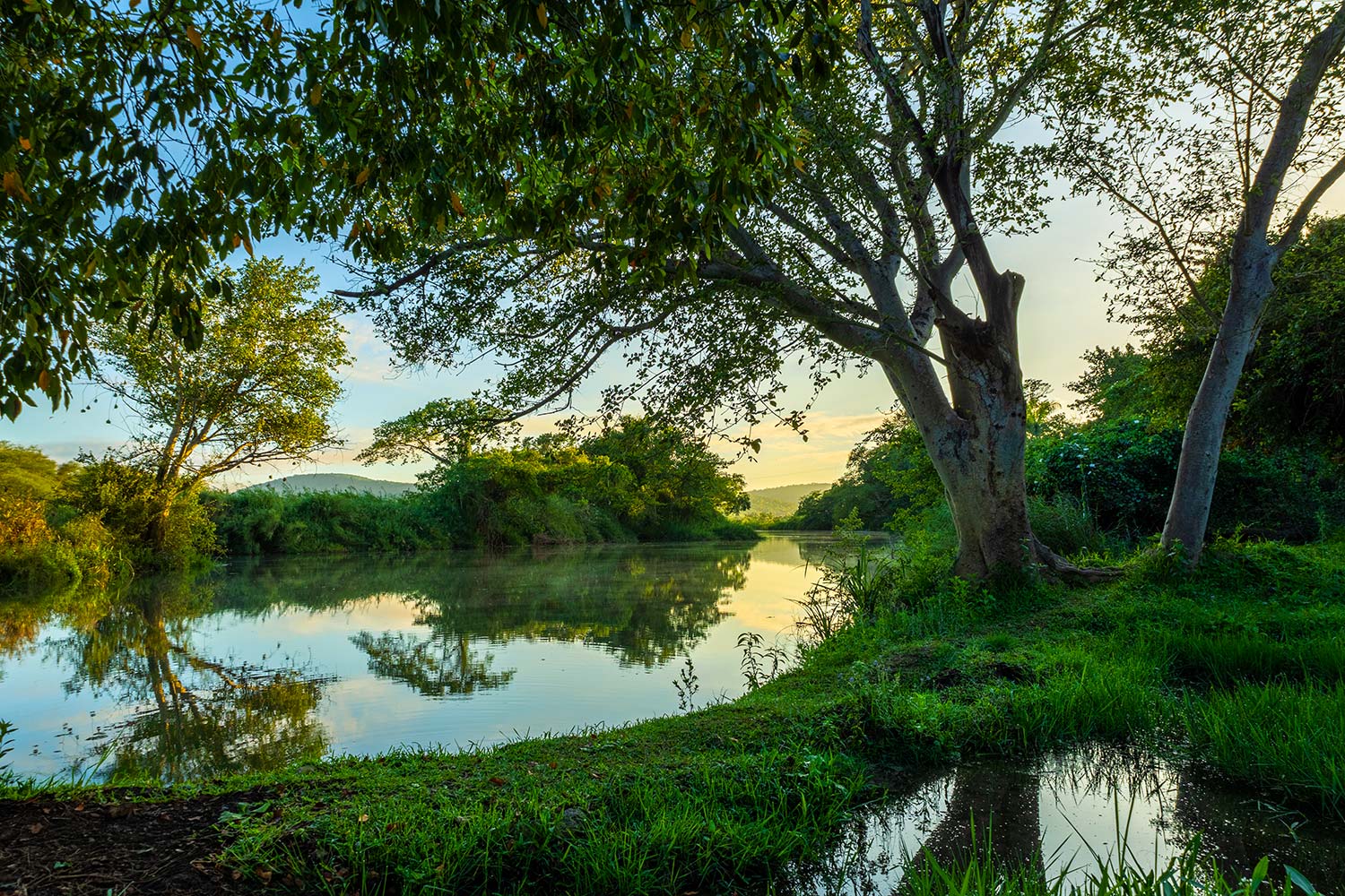 Sunrise at Komati River, South Africa