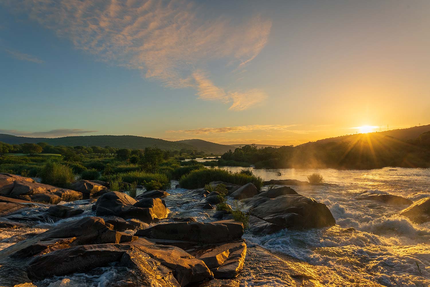 Mkhonto's Causeway, Komati River, South Africa